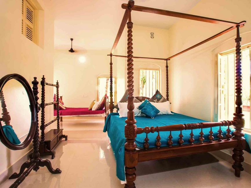 The King’s Chamber, one of the four suites at the property.